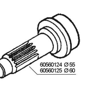 ESTREMITA' ALBERO D.55 - 45302 - 60560124